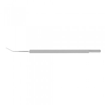 Gimbel Nucleus Spatula Round - Smooth - Angled 30° Stainless Steel, 12.5 cm - 5"